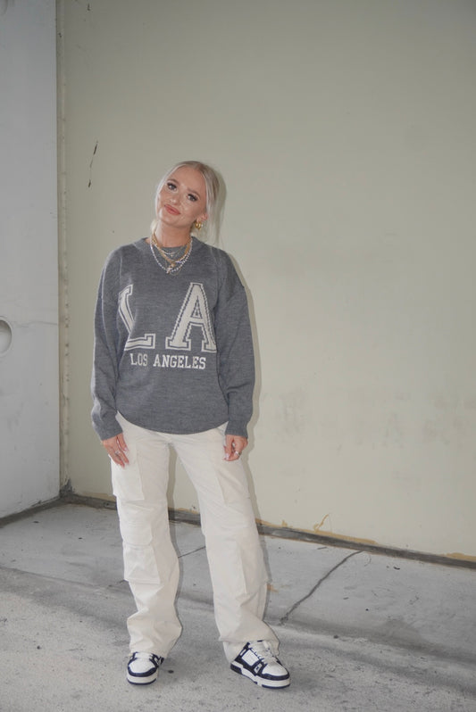 LA Grey Sweater