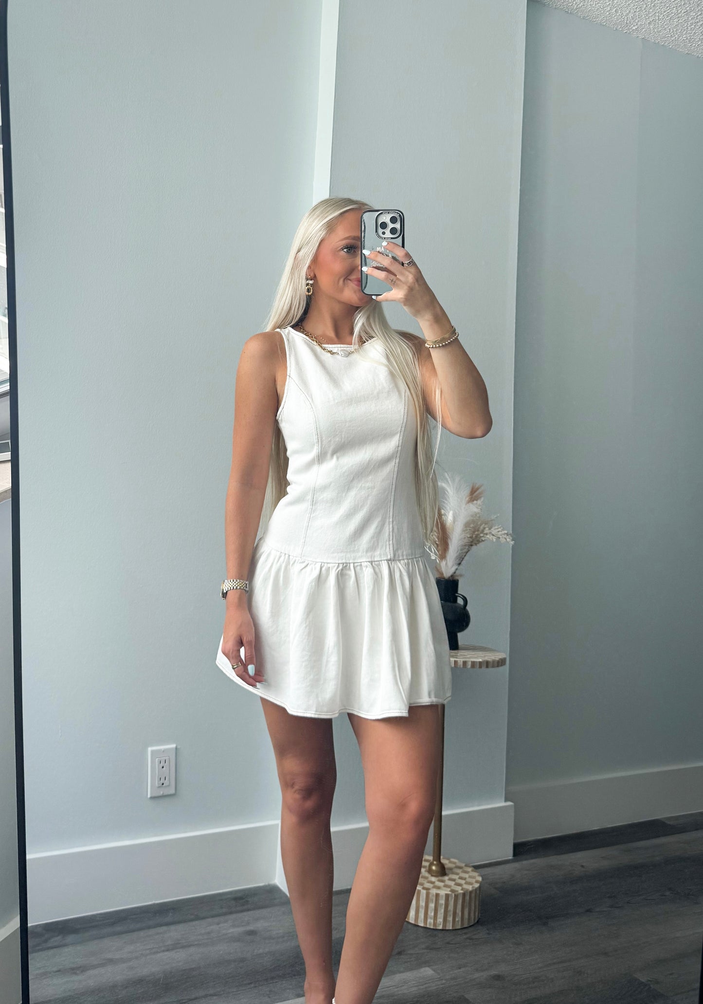 Country Charm Denim Dress