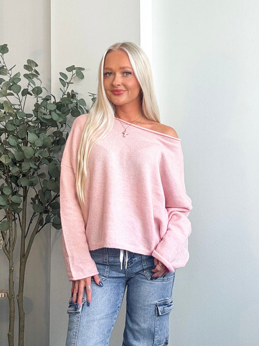 Alexa Sweater- Pink