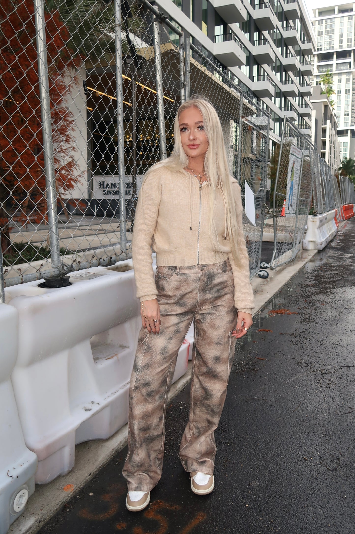 Multi Color Cargo Pants