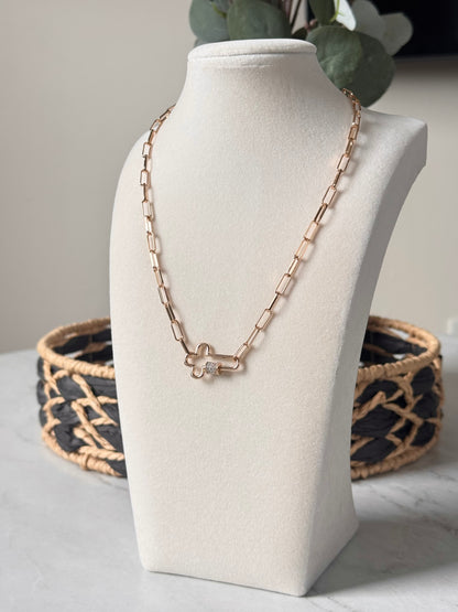 Saved By Grace Necklace- Gold