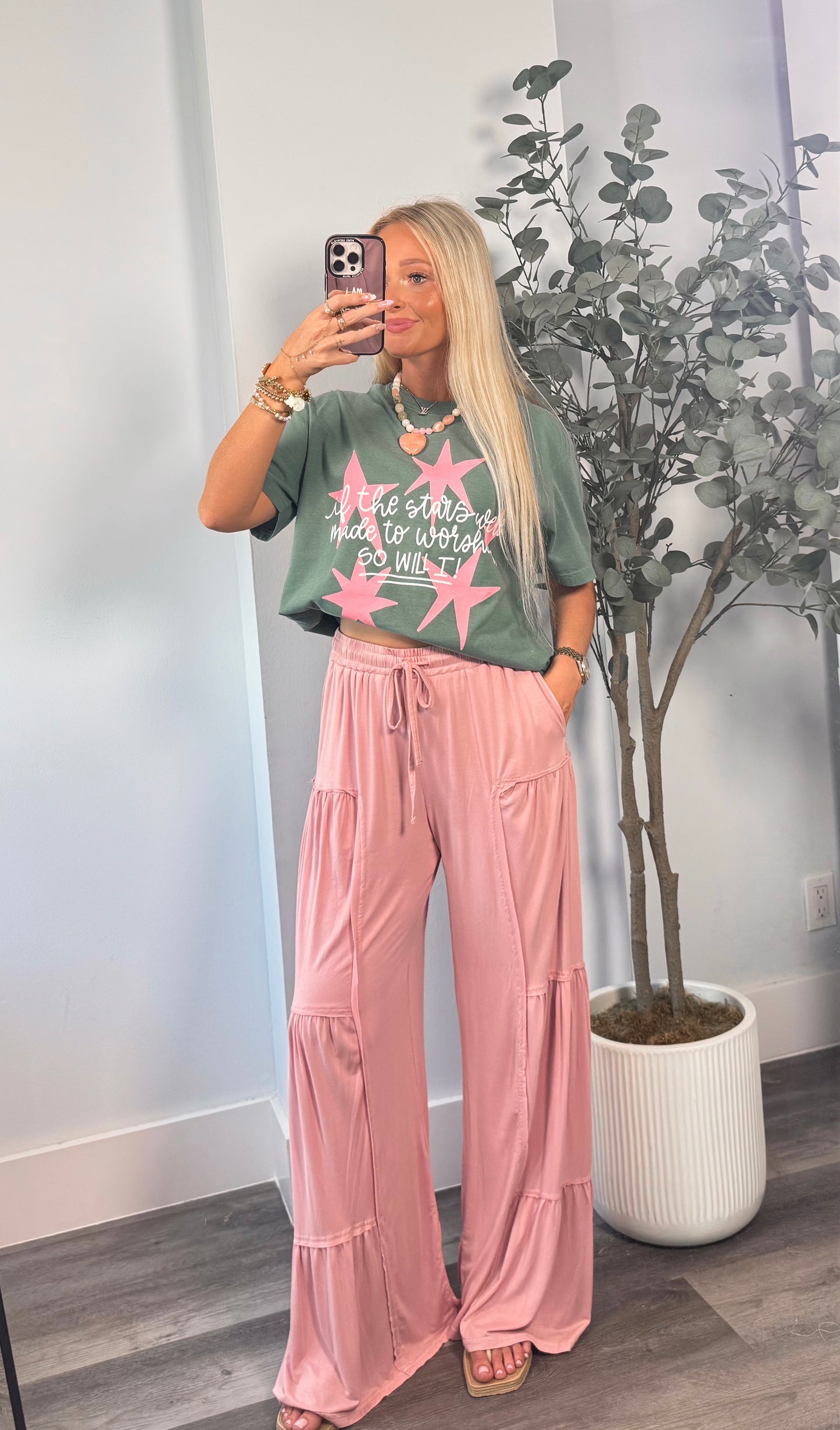 Blush Breeze Pants
