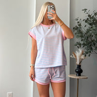 Cotton Candy Striped Set