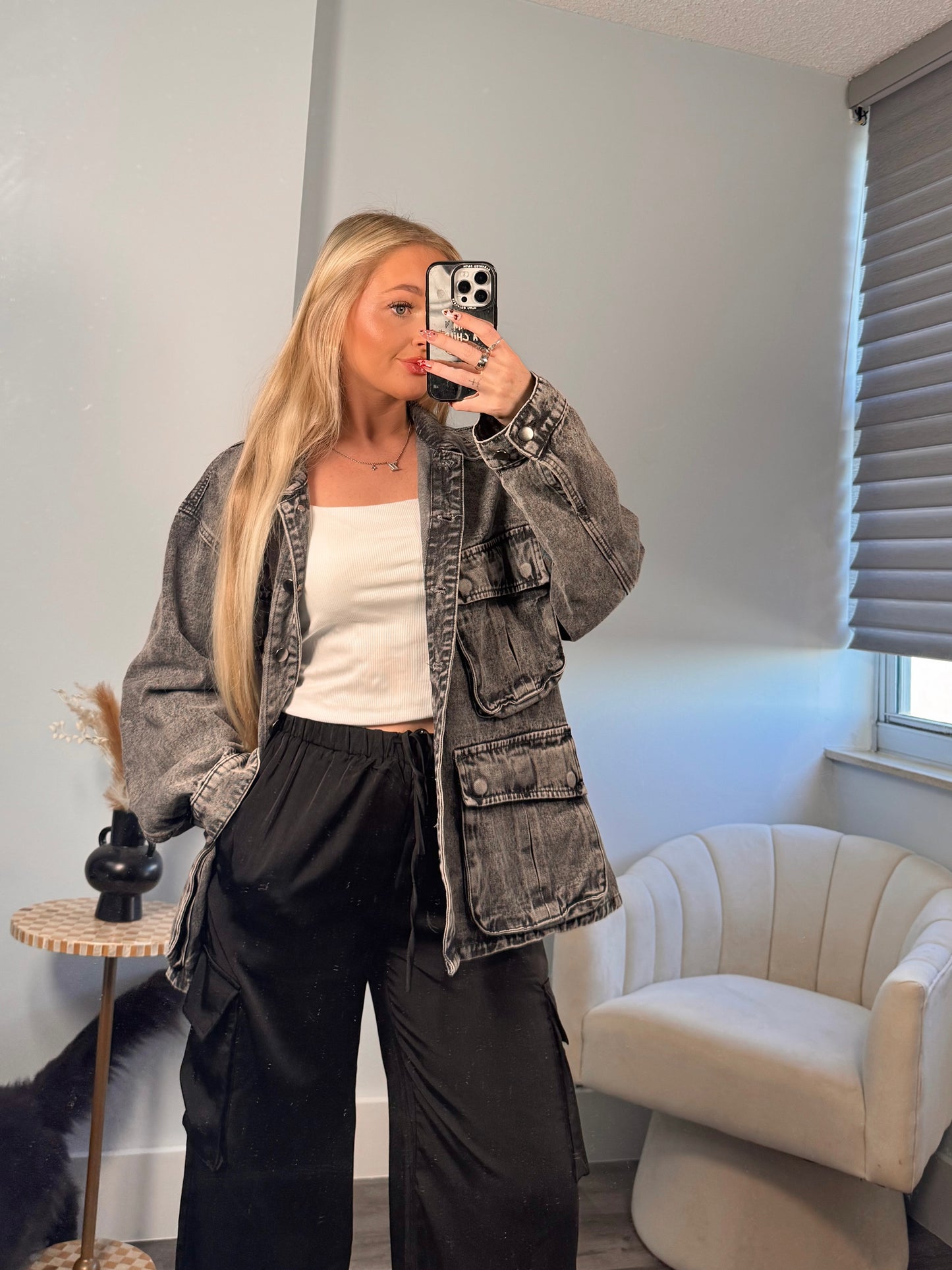 Oversized Cargo Jacket