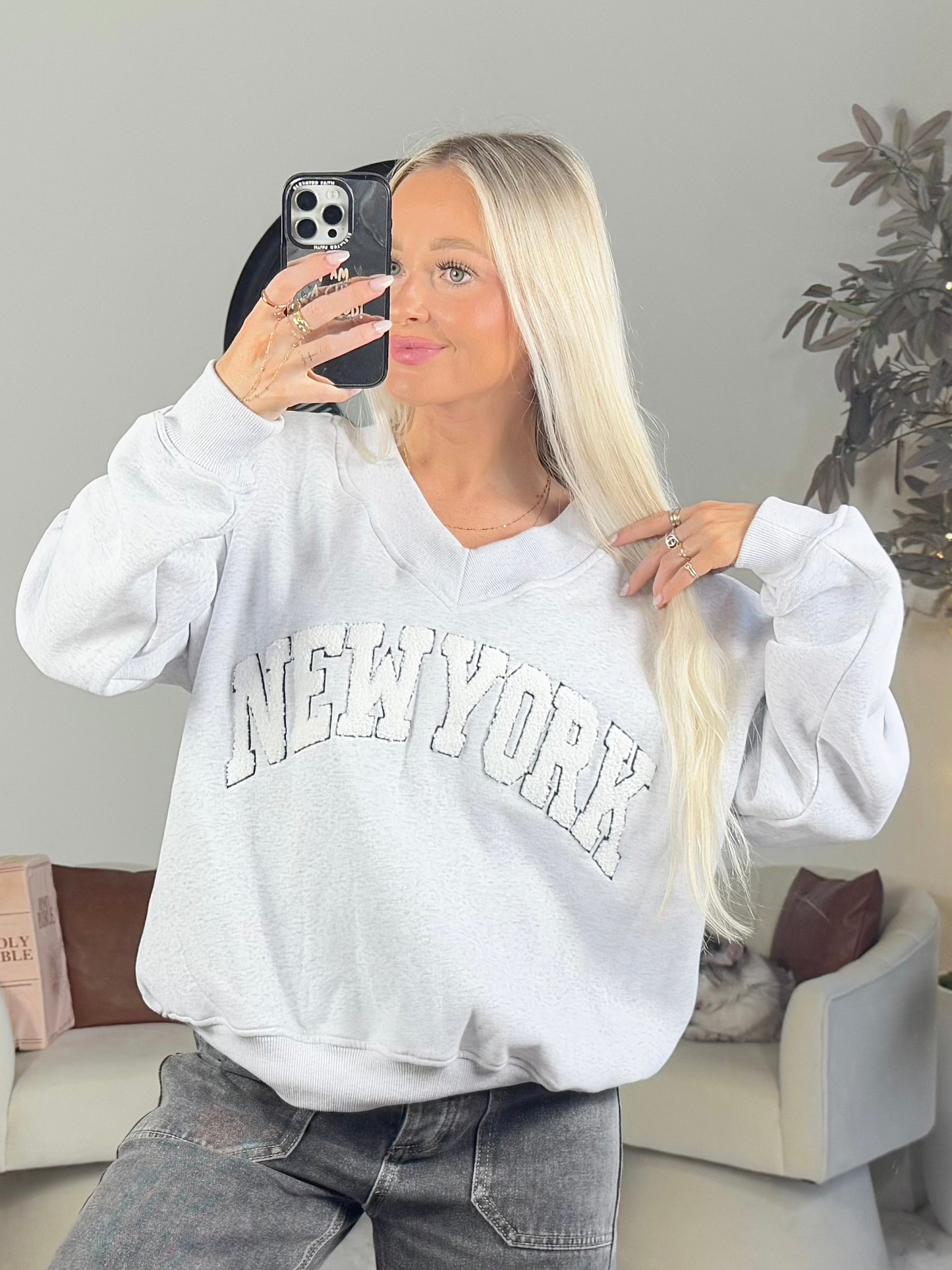 New York Cozy Oversized Pullover