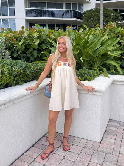 Sunbeam Crochet Dress