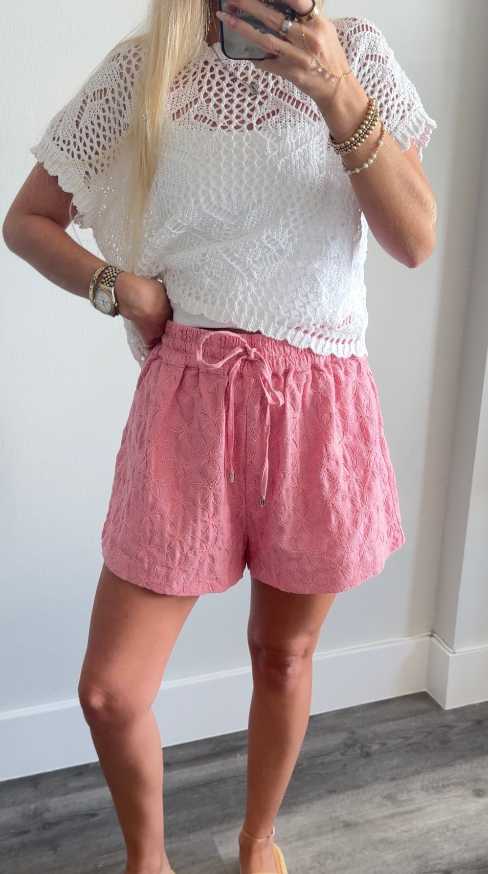 Peony Petals Shorts