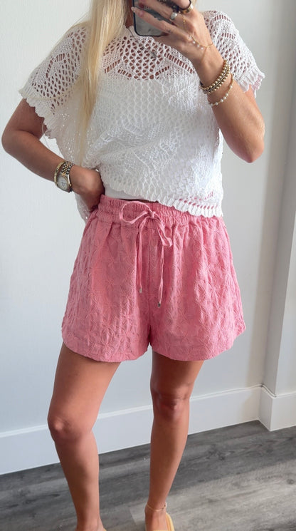 Peony Petals Shorts