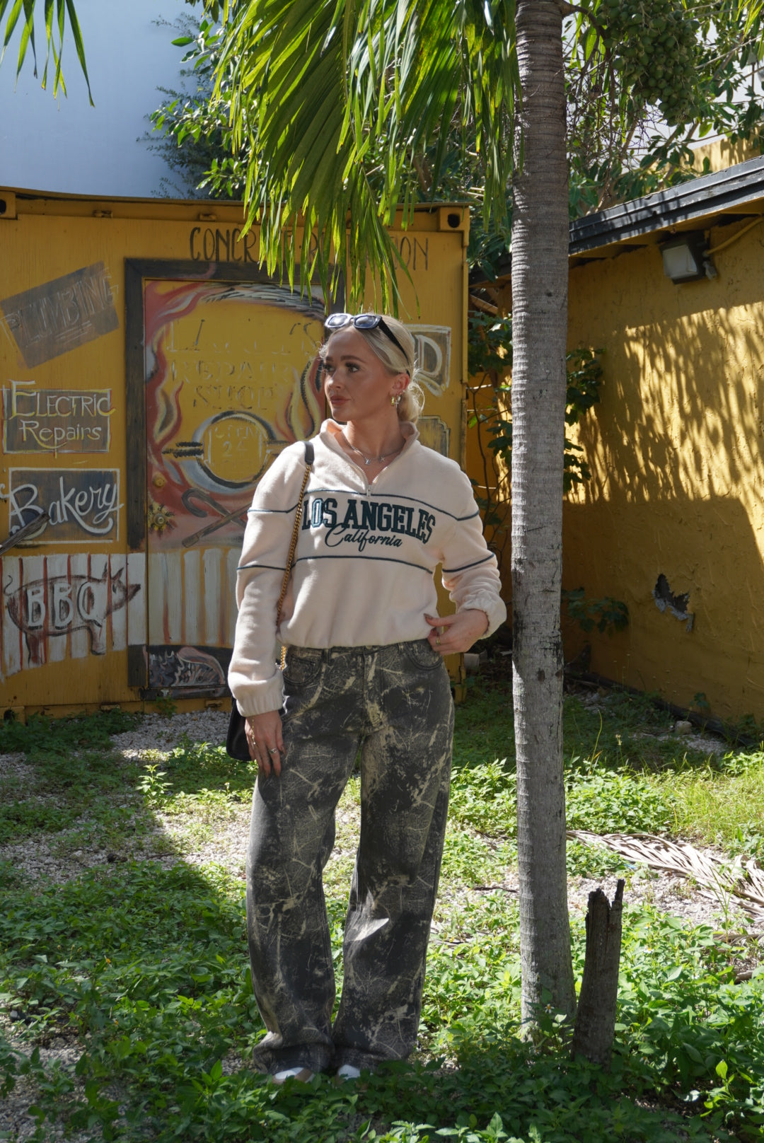 Splatter Print Pants