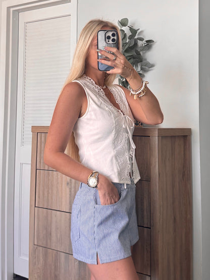 Clara Striped Shorts