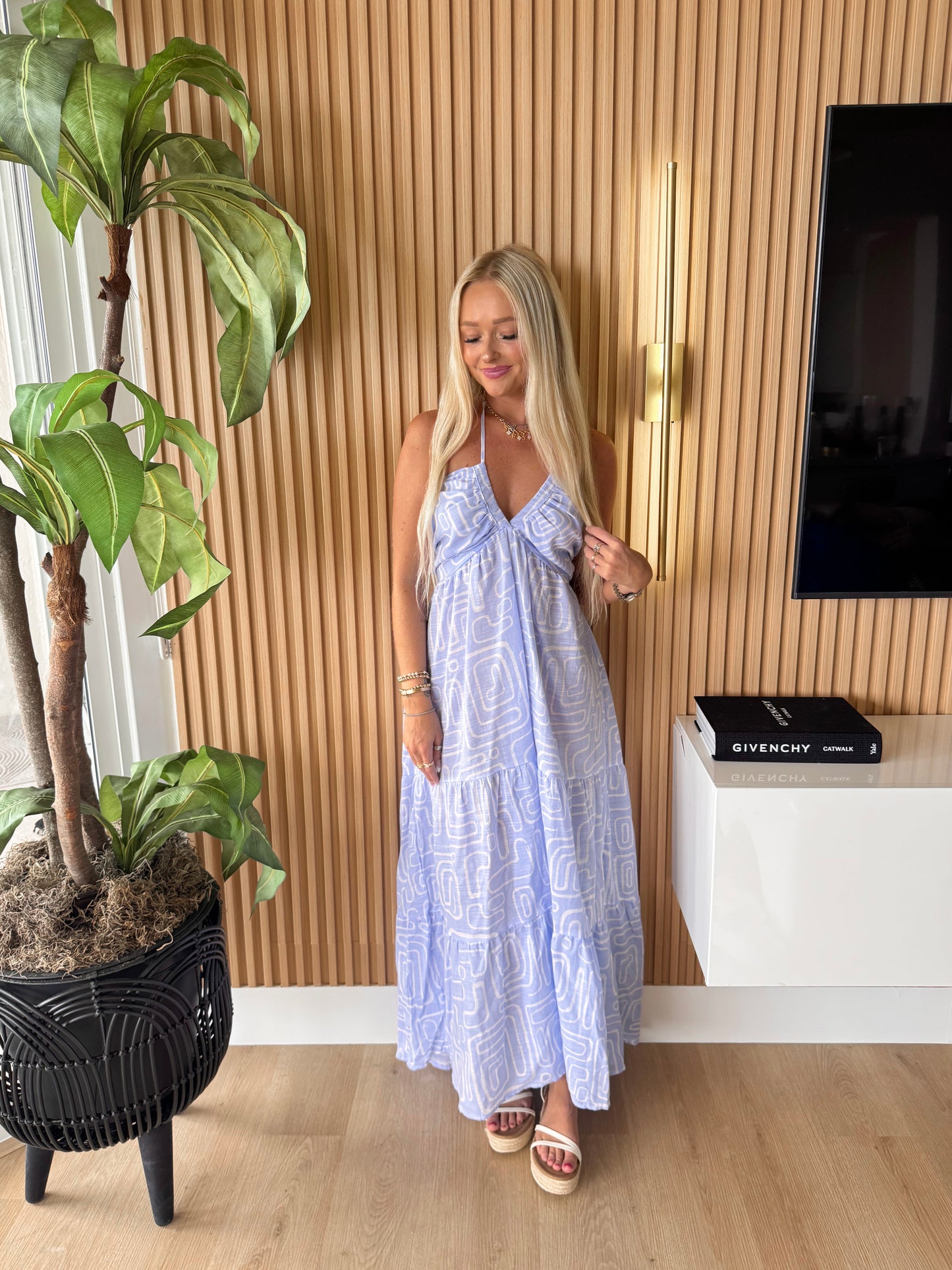 Brooke Abstract Dress