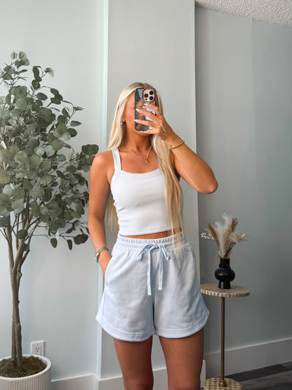 Kenzie Ribbed Cropped Tank Top