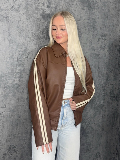 Brown Leather Jacket