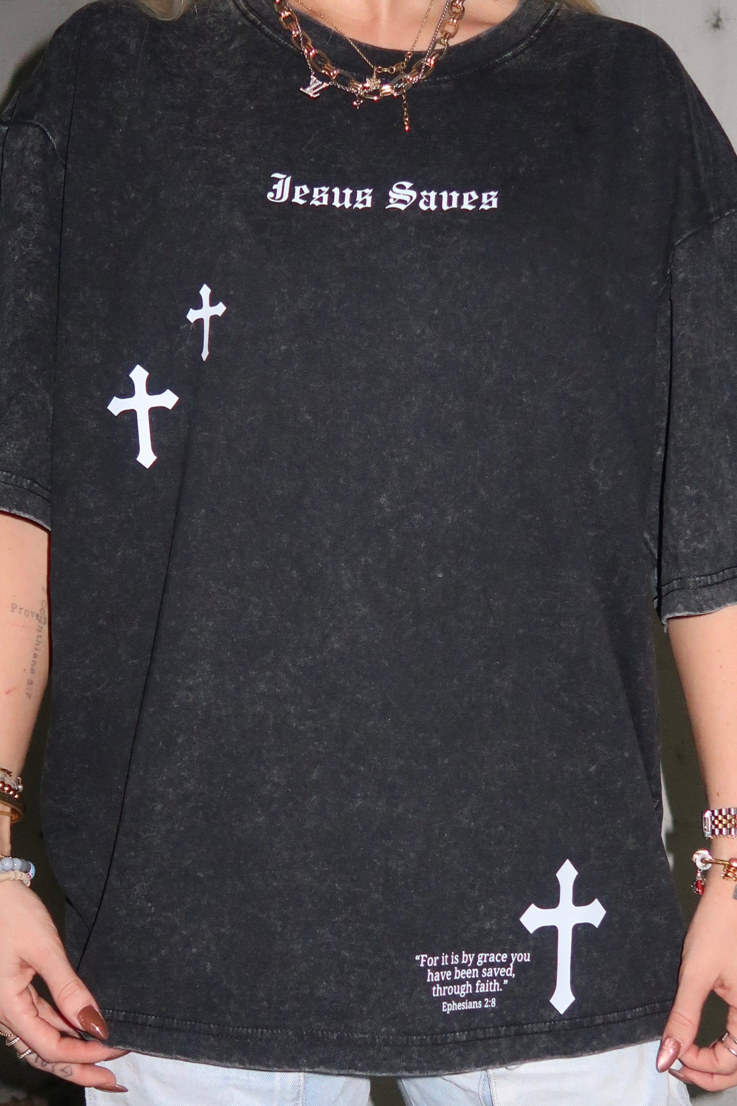 Jesus Saves Tee