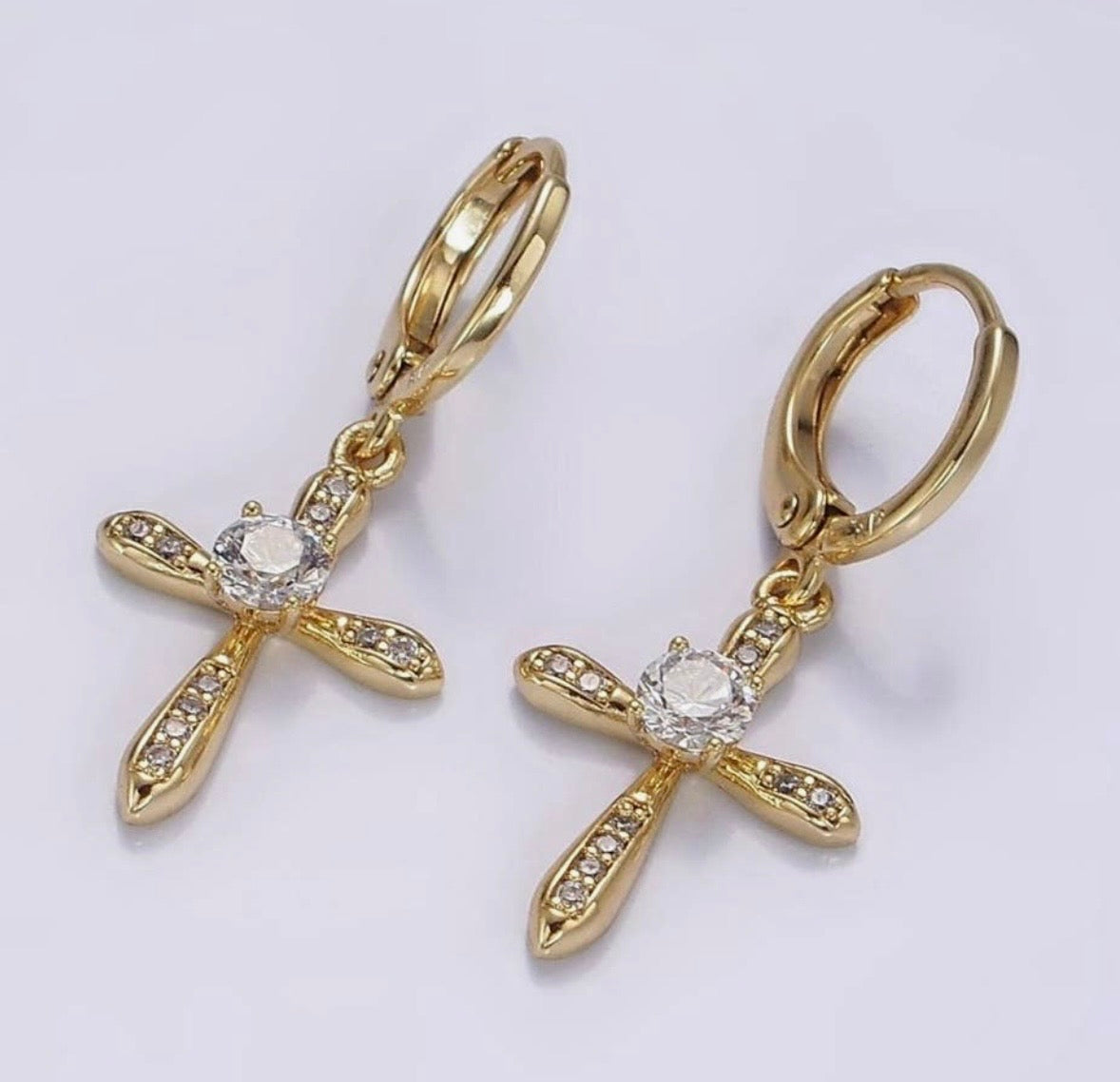 Cross Earrings