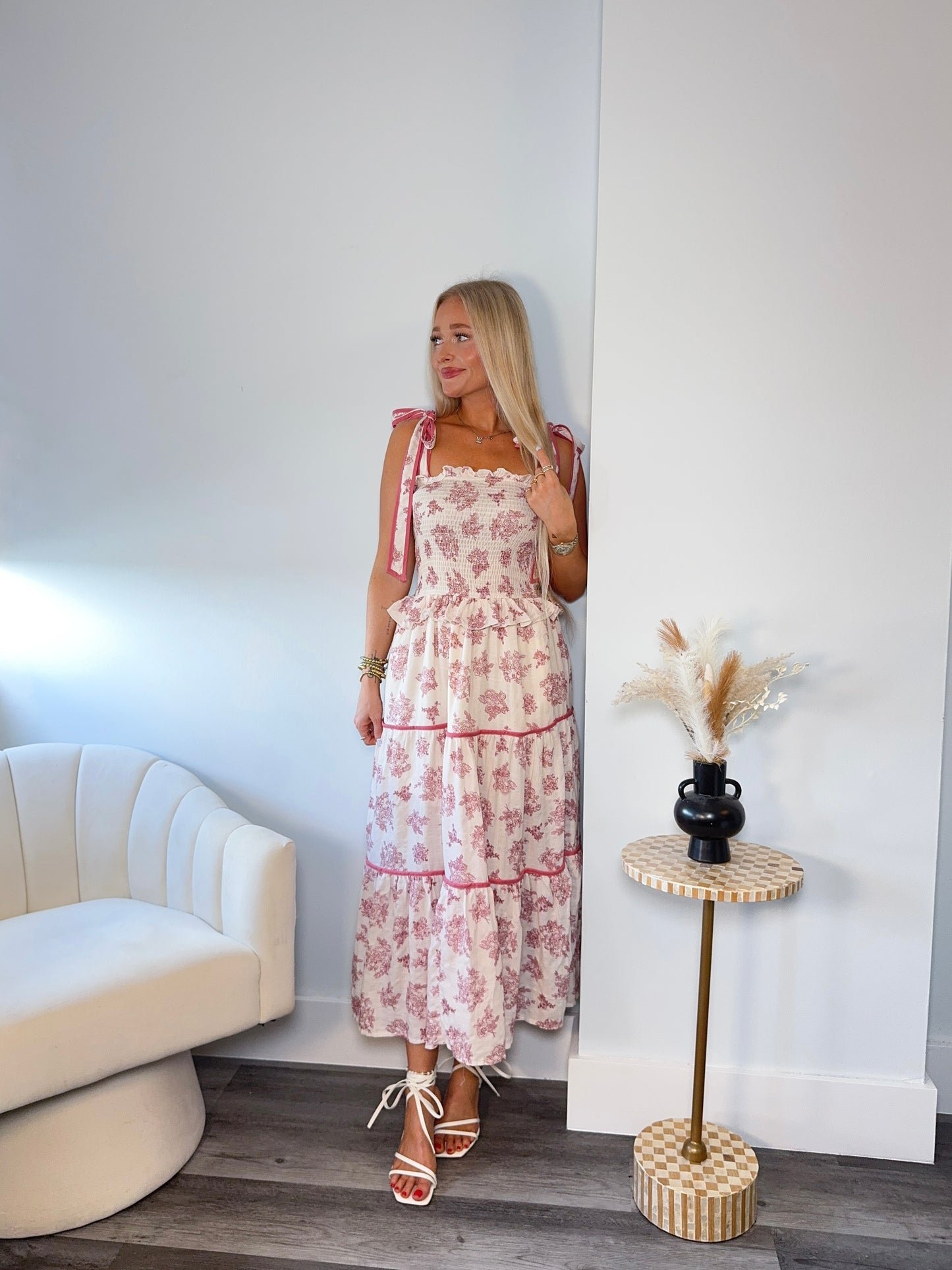 Redeemed in Roses Dress