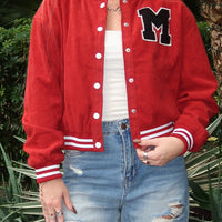 Red Varsity Jacket