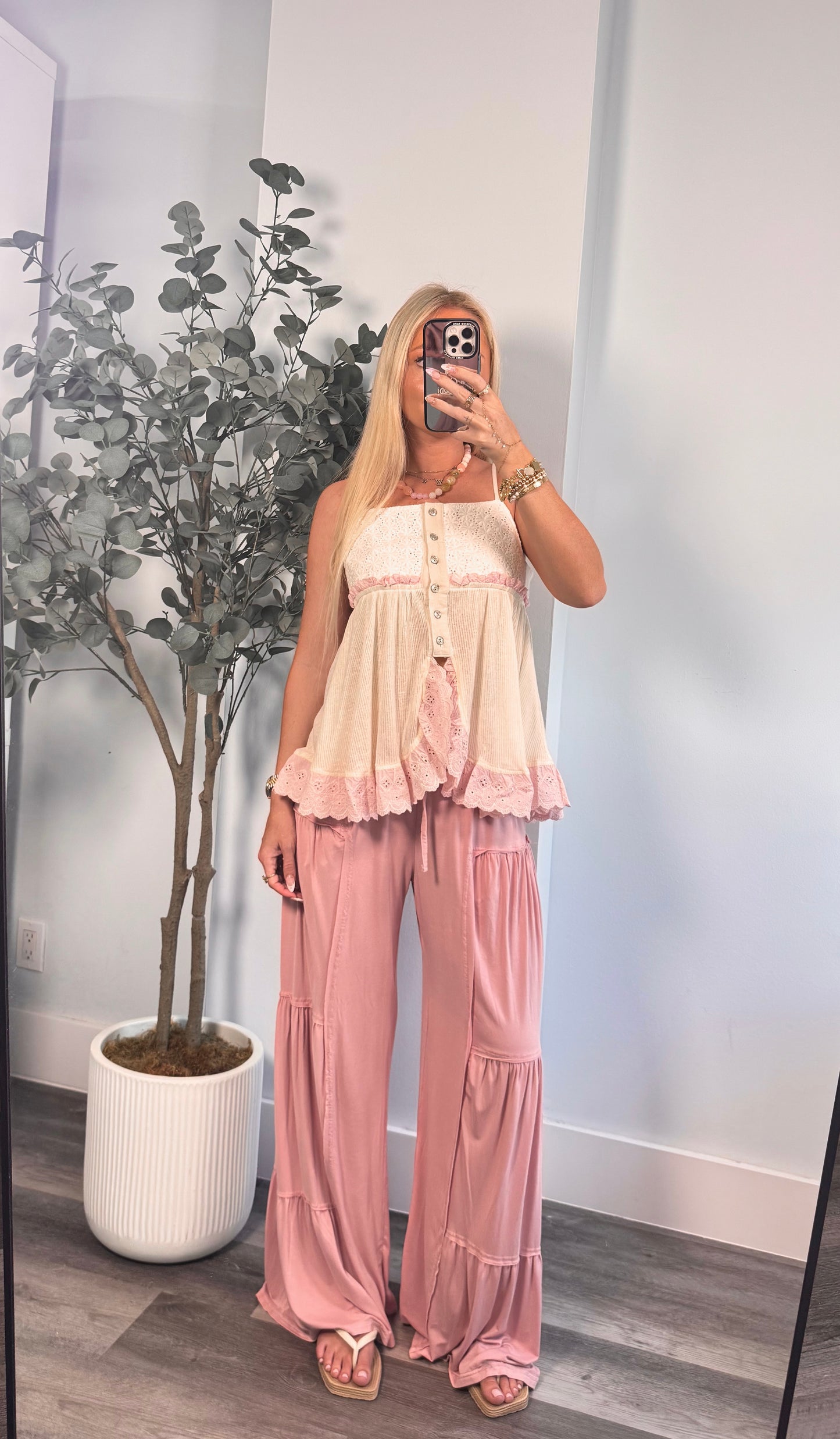 Blush Breeze Pants