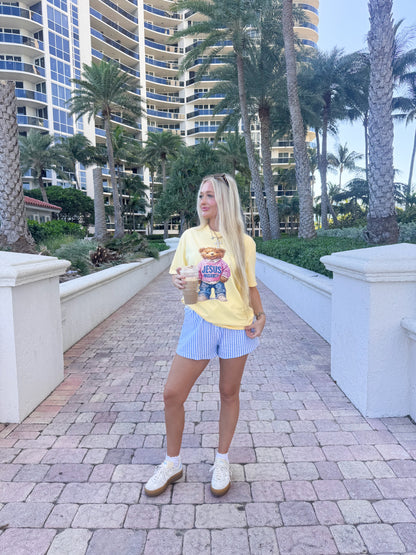 Jesus Loves Me Bear Tee