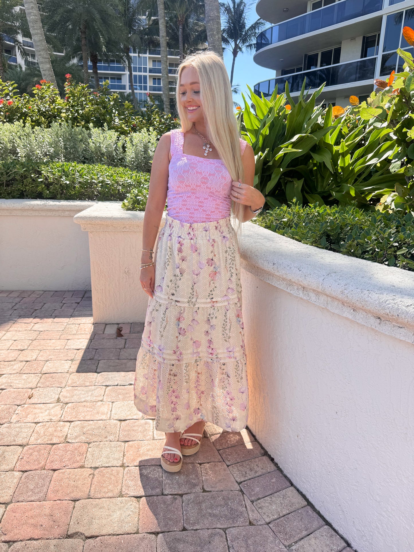 Petal Promises Skirt Set