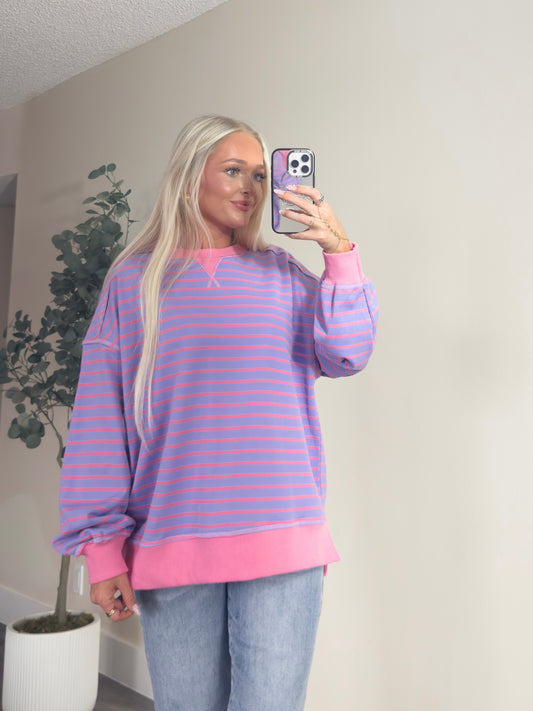 Violet Sugar Pullover