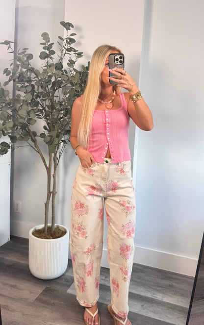 Cottage Bloom Jeans