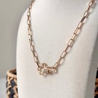 Saved By Grace Necklace- Gold