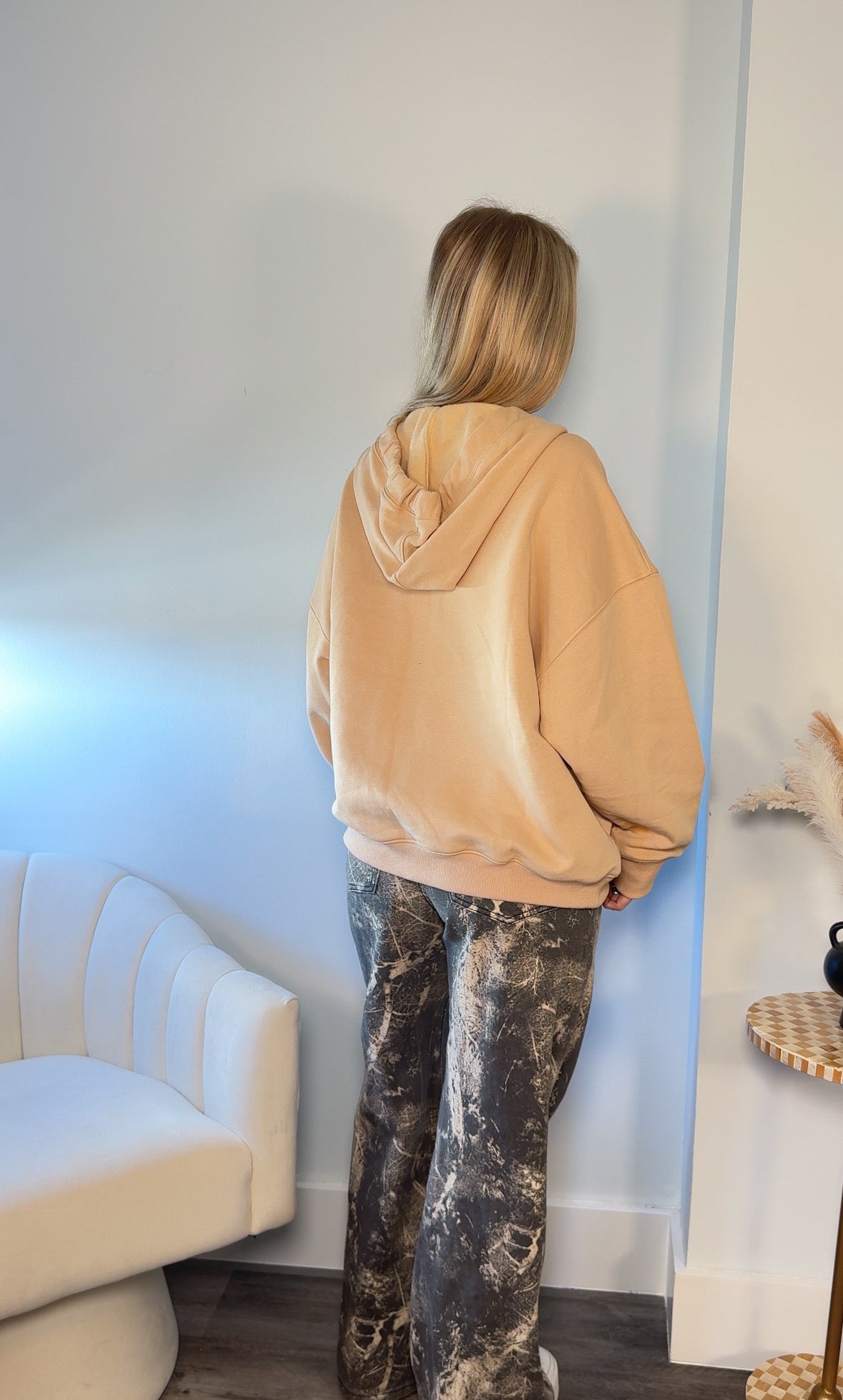 Los Angeles V Neck Hoodie