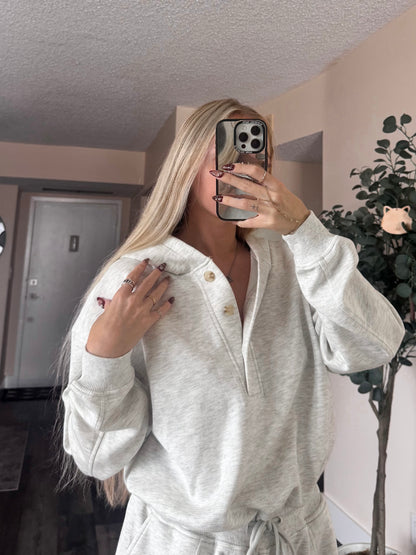 Grey Hoodie Romper