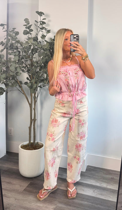 Cottage Bloom Jeans
