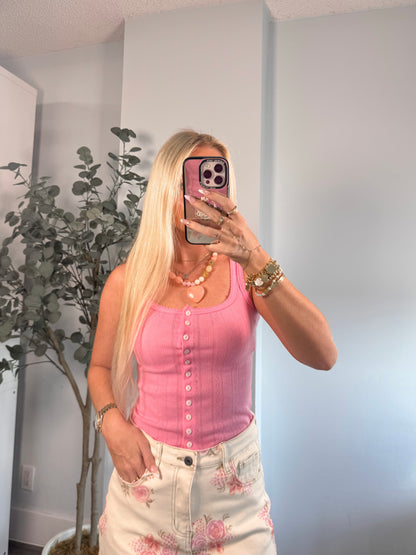 Piper Pointelle Tank