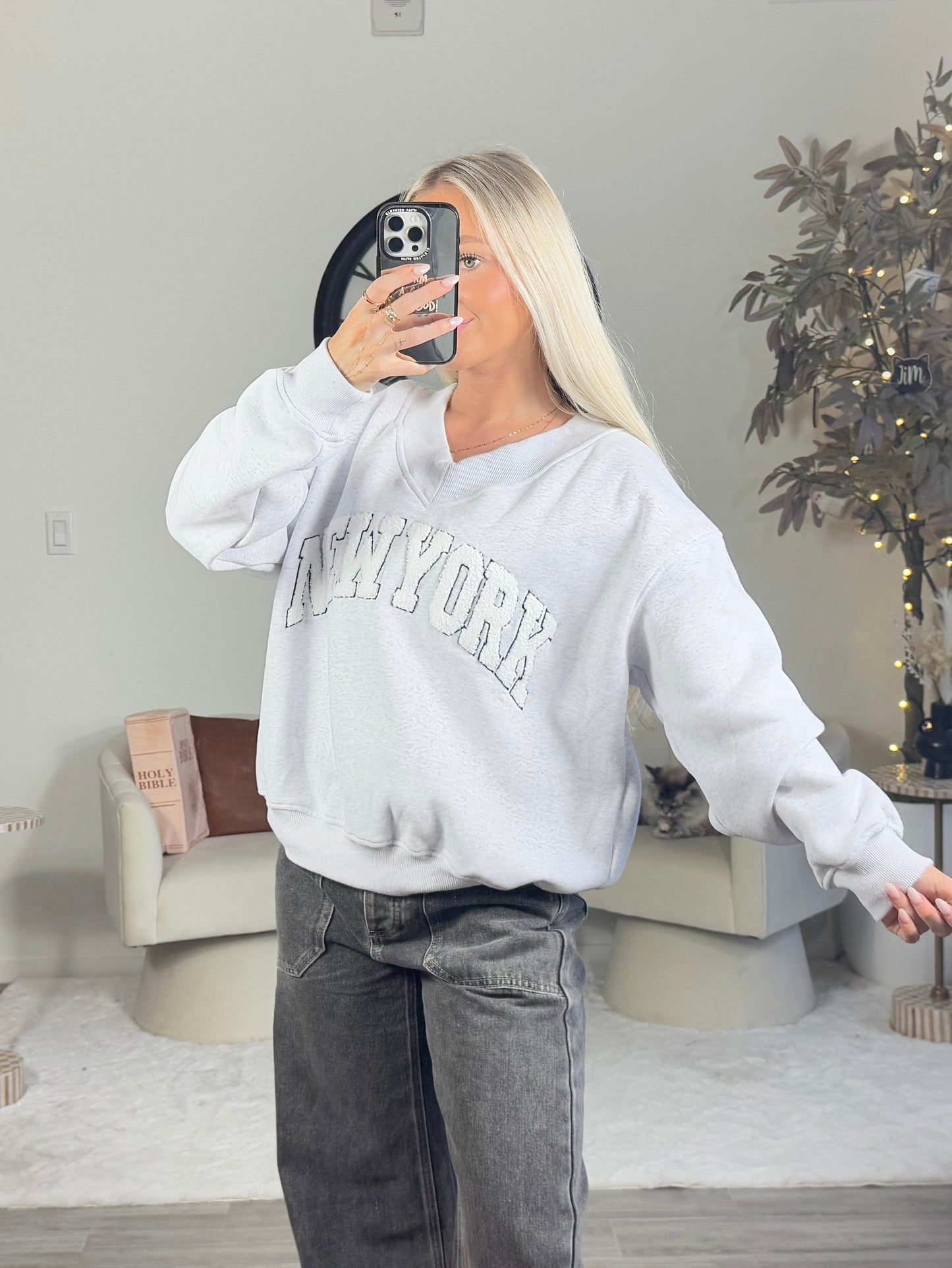New York Cozy Oversized Pullover