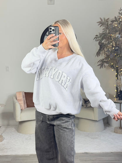 New York Cozy Oversized Pullover