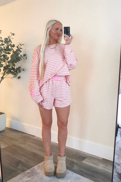 Chill Time Set- Pink/ white