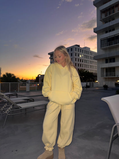 Yellow Sweat Set