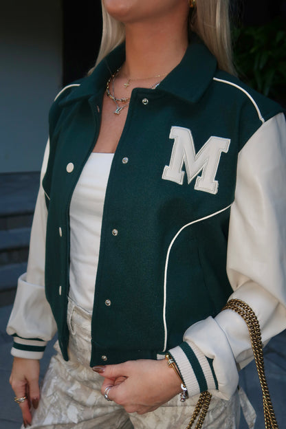 Green Varsity Jacket
