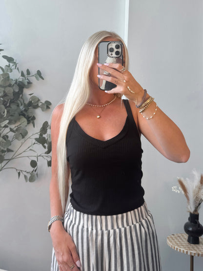 Rachel Ribbed Tank