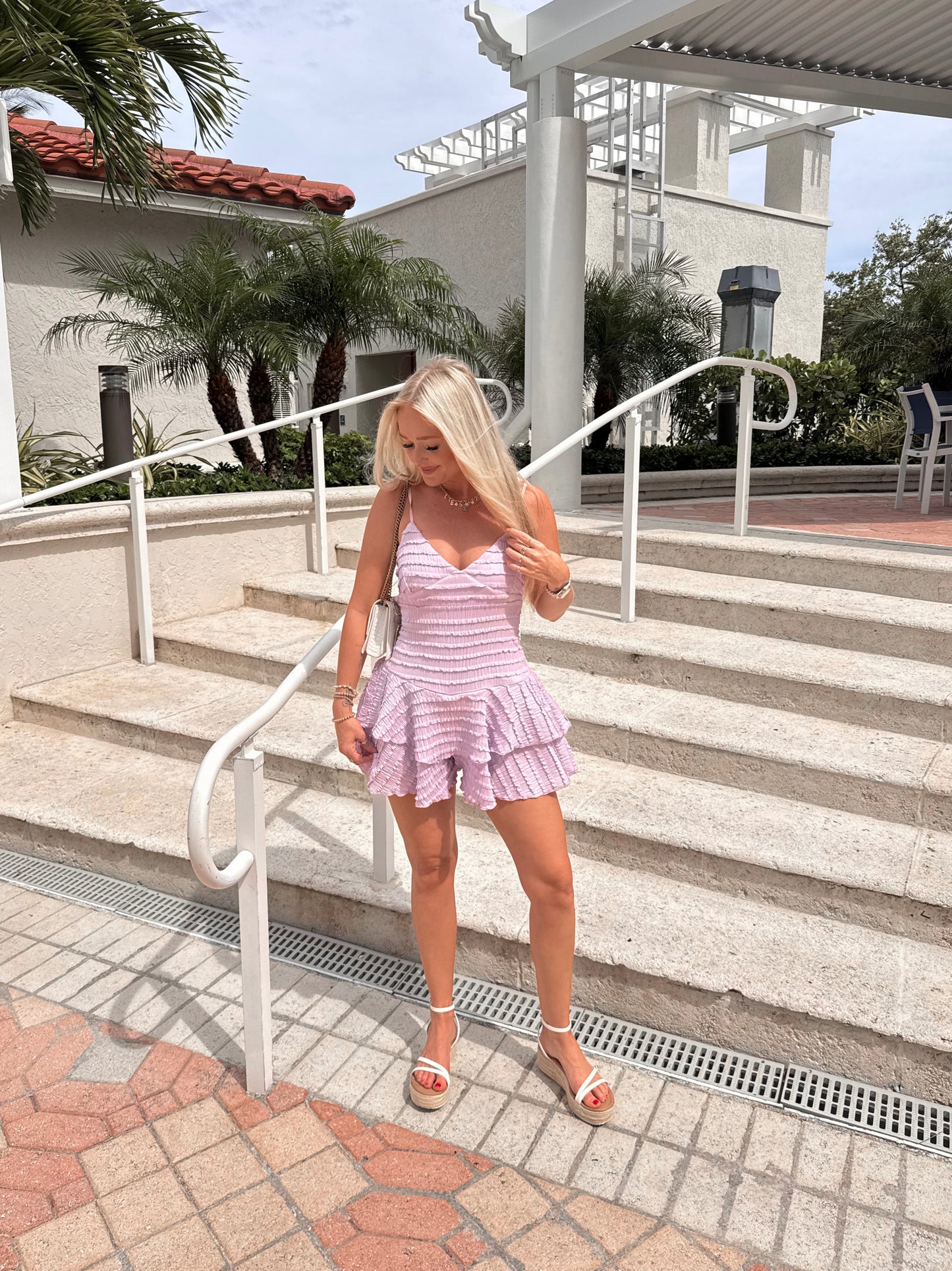 Lavender Dreams Romper