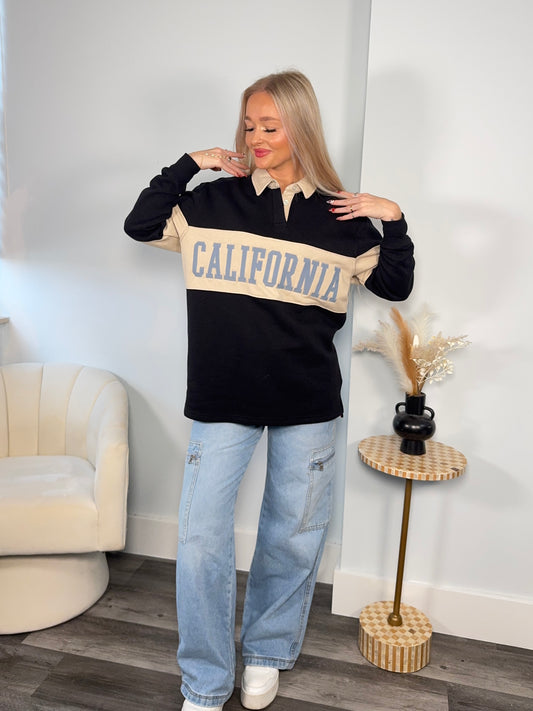 California Rugby Sweatshirt