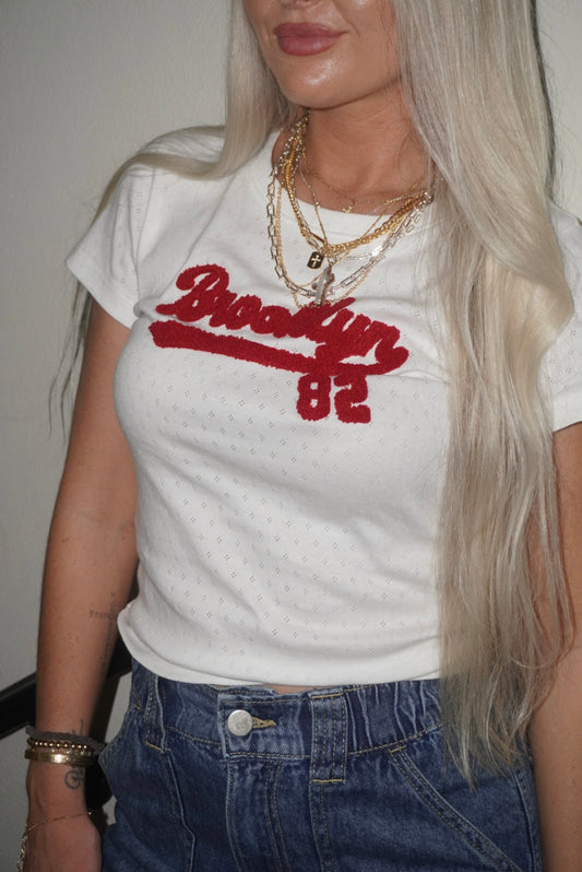 Brooklyn Pointelle Top