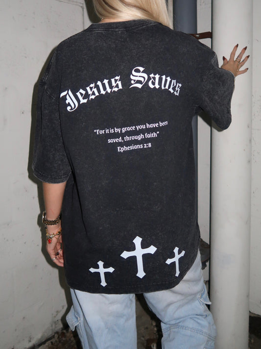 Jesus Saves Tee