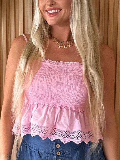 Pink Palms Tank