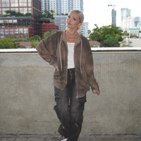 Washed Oversized Jacket