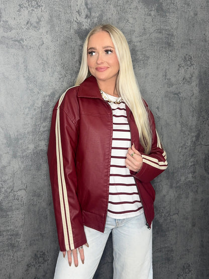 Red Leather Jacket