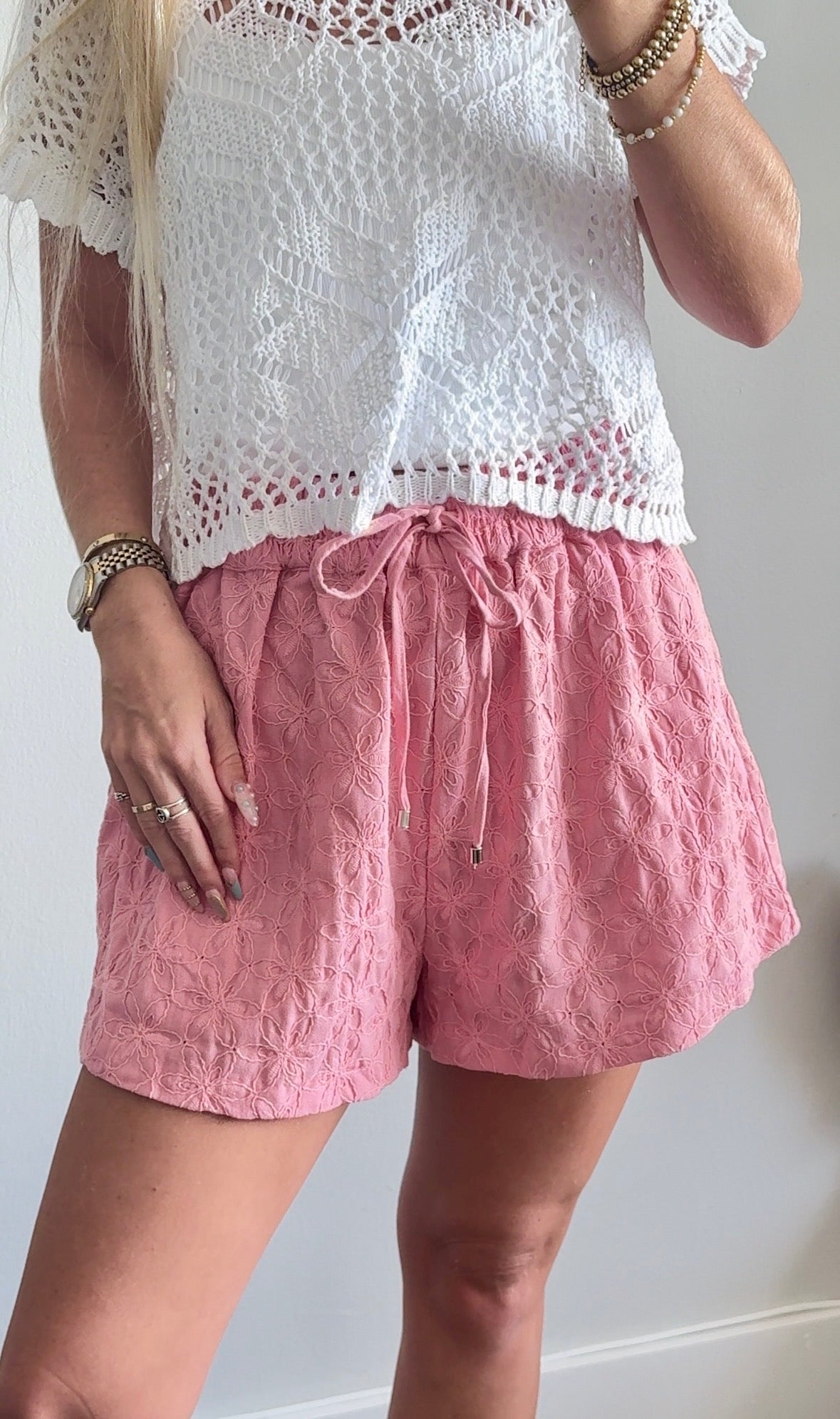 Peony Petals Shorts