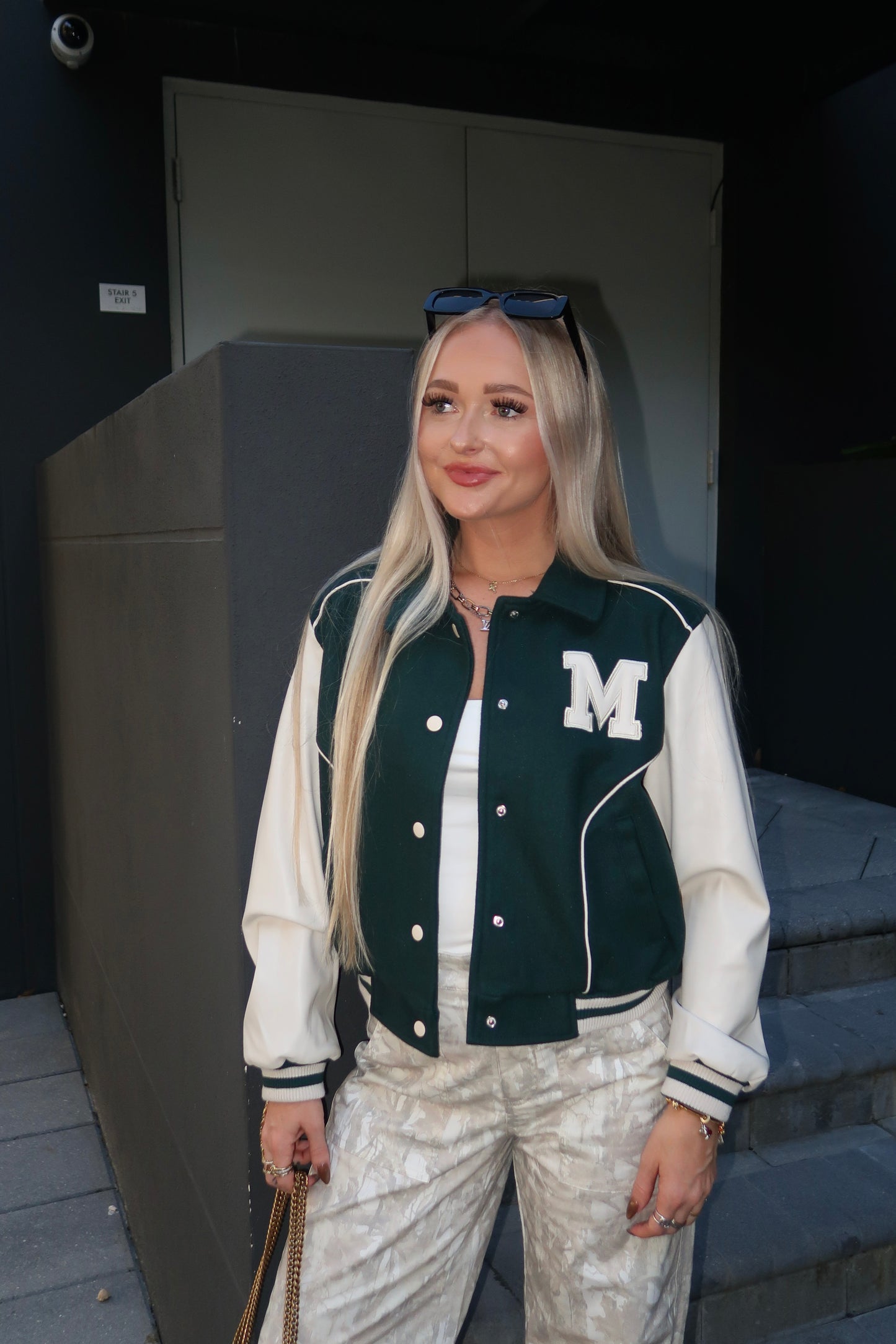 Green Varsity Jacket
