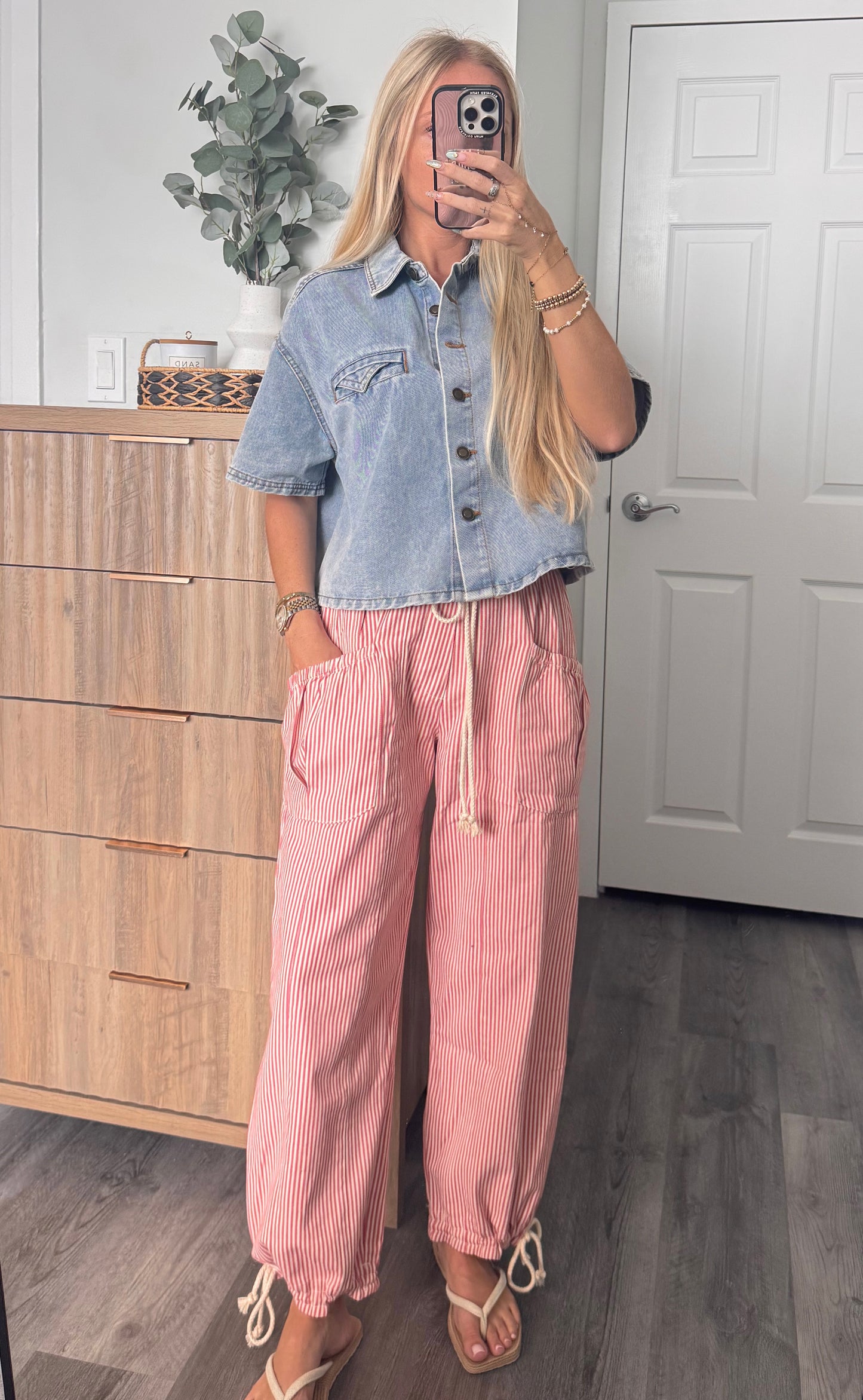 Danielle Striped Pants
