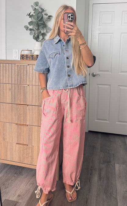 Danielle Striped Pants