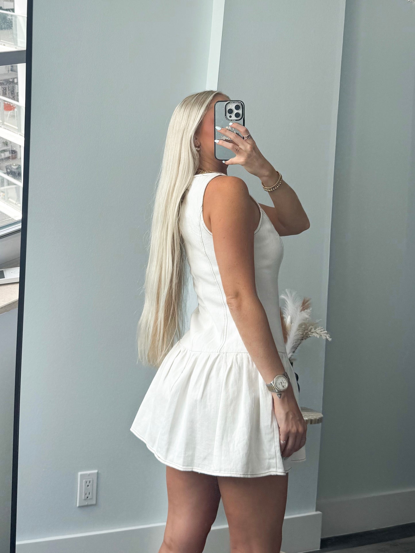 Country Charm Denim Dress