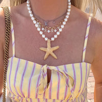 Starfish Pearl Necklace